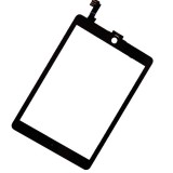 Touch screen iPad AIR 2 black (A1566 / A1567) (O)